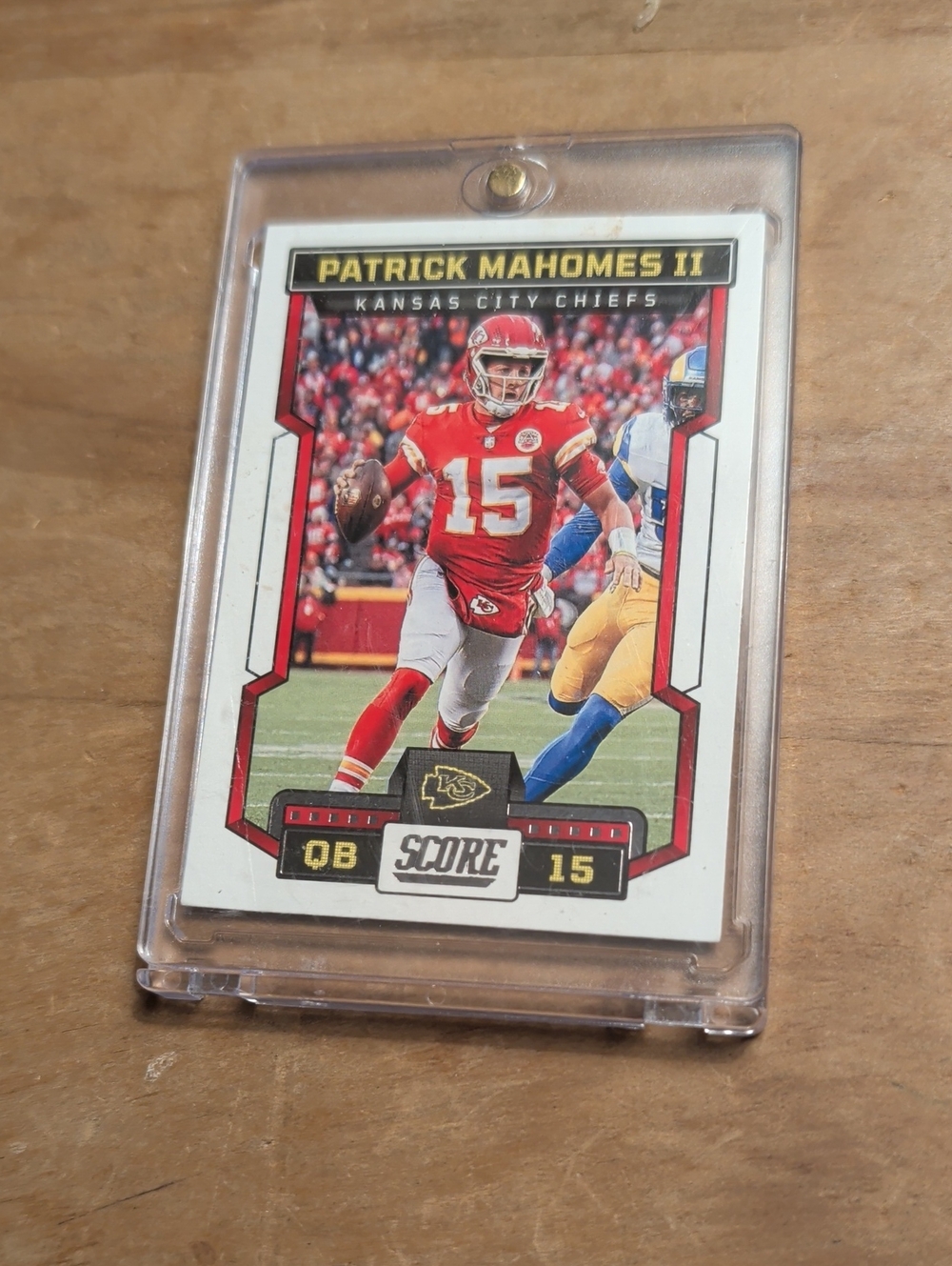 Panini Patrick Mahomes II Football Card - Red/White